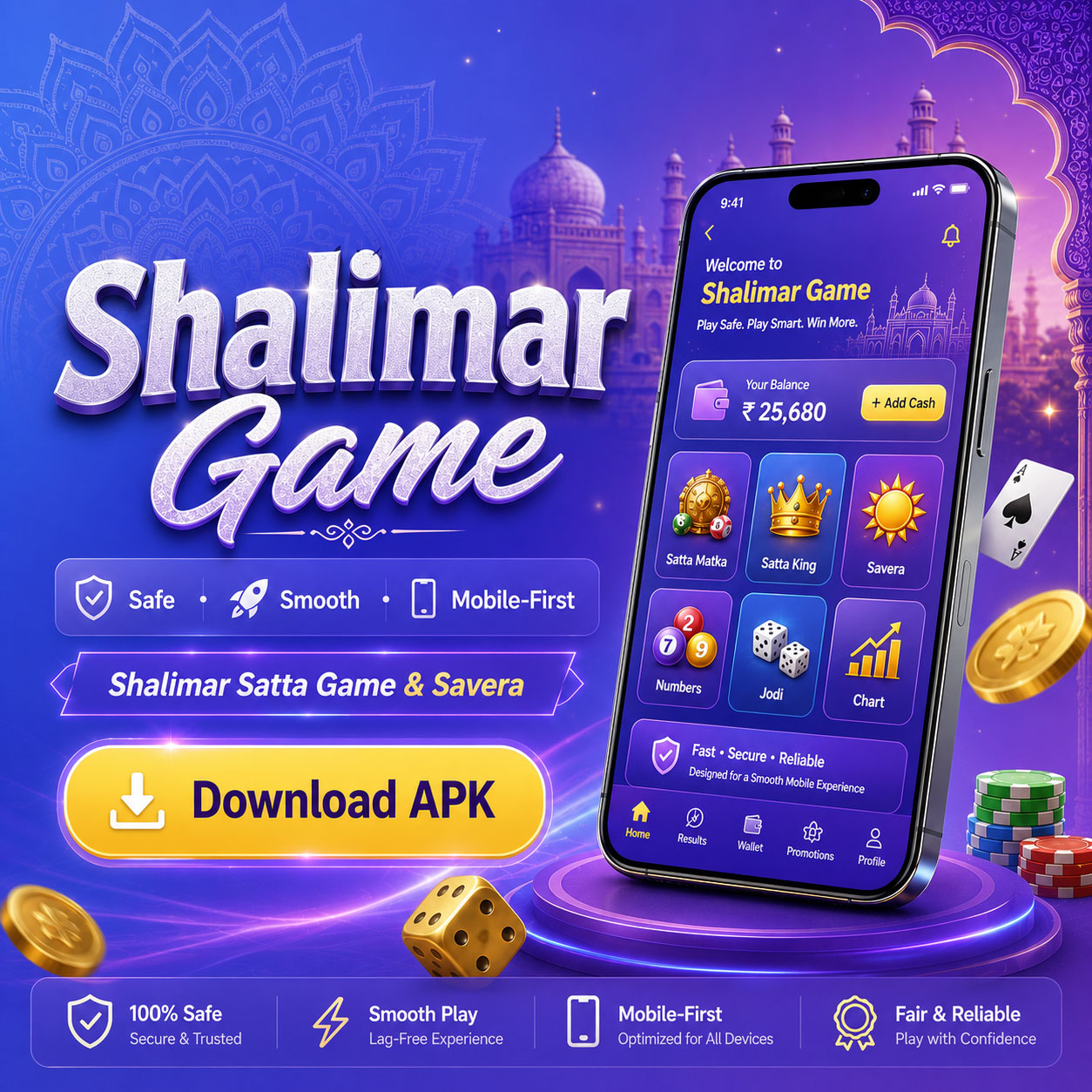 Shalimar Game mobile app and Download APK preview